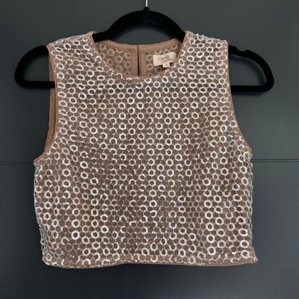 Revolve Camila Coelho Fernanda Crop Top